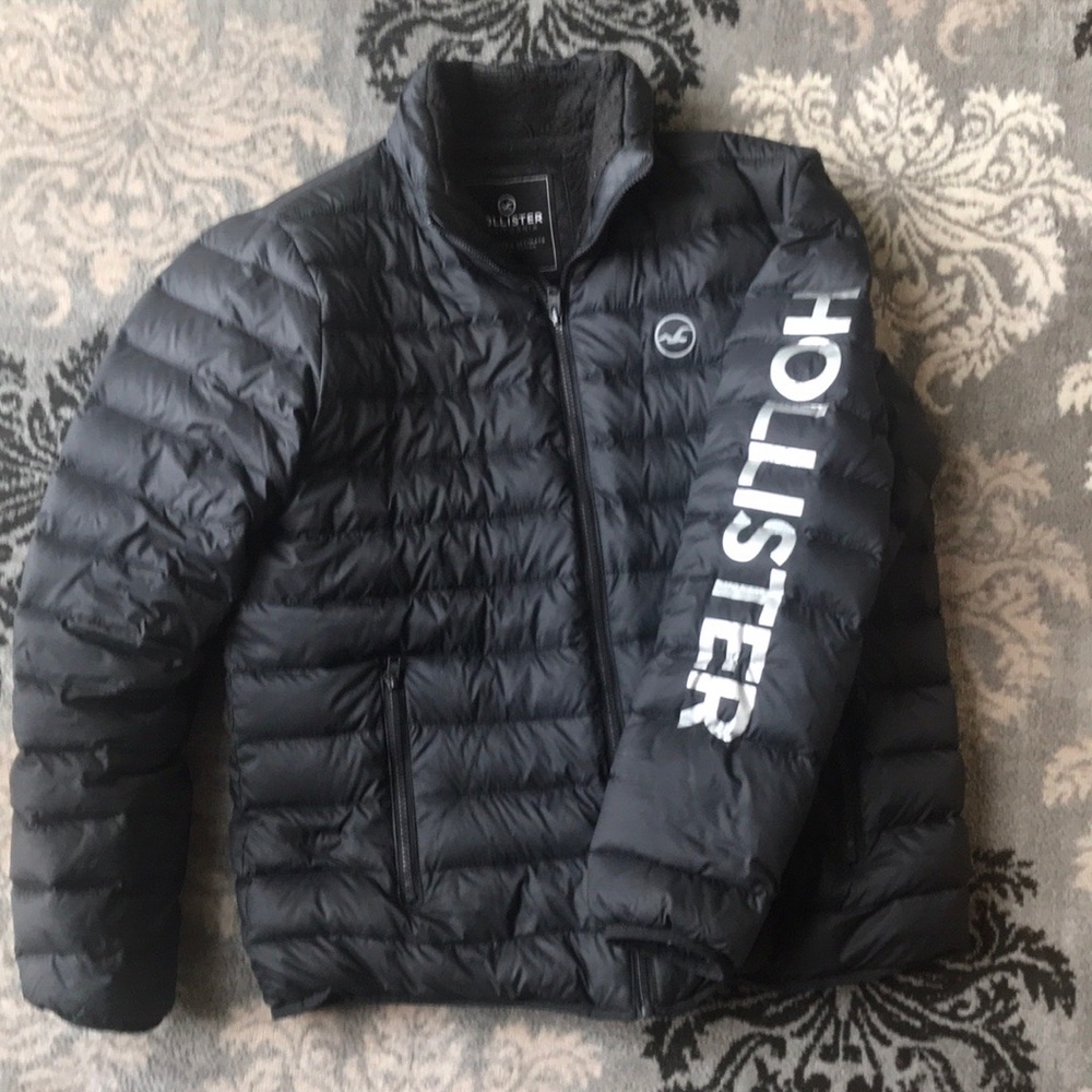 Men’s Black Hollister Puffer Jacket